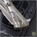 (#MTC-0071) Marfione Custom Closer Two-Tone Bronze Ti Two-tone Apocalyptic Bronze Blade - Additional View