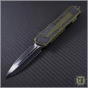 (#MTC-0076) Microtech Marfione Custom Scarab D/E Satin DLC  - Front