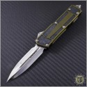 (#MTC-0078) Microtech Marfione Custom Scarab D/E Mirror Polish - Front