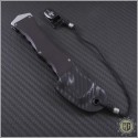 (#MTC-0100) Marfione Customs Halo IV Hand Rubbed Satin w/ Anodized Aluminium Handle - Additional View