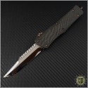 (#MTC-0203) Marfione Custom Combat Troodon Interceptor Mirror Polish w/ Carbon Fiber Top - Front