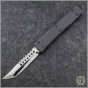 (#MTC-0223) Microtech Custom Ultratech Hellhound Tanto Mirror Polished - Front