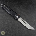 (#MTC-0239) Marfione Custom Combat Troodon Hellhound Tanto Mirror Polish w/ Copper Rings - Back