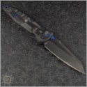 (#MTC-0325) Microtech Knives Custom Socom Elite Warcom Fat Carbon Fiber Handle - Back