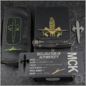 (#MTC-0346) Microtech Custom Ti Anax DLC Handle & Blade - Additional View