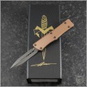 (#MTC-0360) Marfione Custom Copper Top Troodon D/E Damascus - Front
