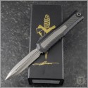 (#MTC-0388) Microtech Custom Atreus D/E Cryo Ice Blade Finish - Front