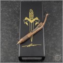 (#MTC-0391) Microtech Custom Copper Siphon Pen Cyro Ice Finish - Front