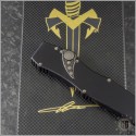 (#MTC-0393) Marfione Custom Halo V Nightmare Grind Damascus w/ Hardcoat Handle - Additional View
