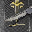 (#MTC-0393) Marfione Custom Halo V Nightmare Grind Damascus w/ Hardcoat Handle - Additional View