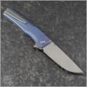 (#MWS-SON-0807) MachineWise Sonora Integral Blue Fade Distressed Fine Step Pattern - Back