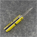 (#MXA-MM29-1-A) Maxace Capsule Liner Lock Yellow and Black Bead Blast Plain - Additional View