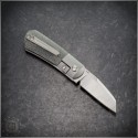 (#PENA-MA-BKM) Pena Knives X-Series Micro Apache Black Micarta - Back