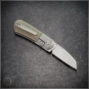 (#PENA-MA-GM) Pena Knives X-Series Micro Apache Green Micarta - Back