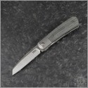 (#PENA-XAP-BK) Pena Knives X-Series Apache Black Micarta - Front