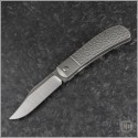 (#PENA-XLC-Ti) Pena Knives X-Series Lanny's Clip Front Flipper Full Ti - Front