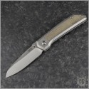 (#PENA-XMLA-GR) Pena Knives X-Series Mula Green Micarta - Front