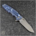 (#RH-EKLPS35-13) Rick Hinderer Knives Eklipse Tri-Way 3.5" Stonewash - Back
