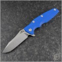(#RH-EKLPS35-15) Rick Hinderer Knives Eklipse Tri-Way 3.5" Stonewash - Front