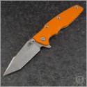 (#RH-EKLPS35-2) Rick Hinderer Knives Eklipse Tri-Way 3.5" Stonewash - Front