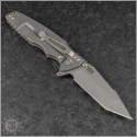 (#RH-EKLPS35-4) Rick Hinderer Knives Eklipse Tri-Way 3.5" Working Finish - Back