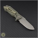 (#RH-HT-3) Rick Hinderer Half Track Green Ti - Back