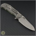(#RH-MP1-G1) Rick Hinderer MP-1 G-10 Titanium Framelock - Back