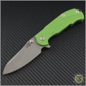(#RH-MP1-G1) Rick Hinderer MP-1 G-10 Titanium Framelock - Front