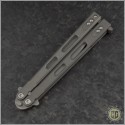 (#RH-NVS-1) Hinderer Knives Nieves Balisong Butterfly Knife - Additional View