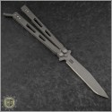 (#RH-NVS-1) Hinderer Knives Nieves Balisong Butterfly Knife - Back