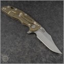(#RH-XM1835-54) Rick Hinderer Gen 6 XM-18 3.5" Bowie Stonewash - Back