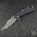 (#RH-XM1835-55) Rick Hinderer Gen 6 XM-18 3.5" Bowie Working Finish - Front