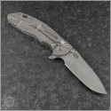 (#RH-XM1835-63) Rick Hinderer Gen 6 XM-18 3.5" Slicer Working Finish - Back