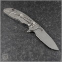 (#RH-XM1835-65) Rick Hinderer Gen 6 XM-18 3.5" Slicer Working Finish - Back