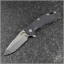(#RH-XM1835-77) Rick Hinderer Gen 6 XM-18 3.5" Spanto Stonewash - Front