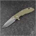(#RH-XM1835-86) Rick Hinderer Gen 6 XM-18 3.5" Spanto Stonewash - Front