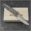 (#RK-HIGO-II-TI-ZDP-01) Rockstead HIGO II TI (Shiny) ZDP Mirror Polished - Back