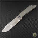 (#SCC-002) Simeon Custom Knives Harpoon Tanto Flipper - Front