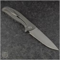 (#SHIRO-Hati) Shirogorov Knives Hati Carbon Fiber - Back