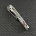 (#SIPHON-002) Microtech Siphon II Pen - Torched Lever - Back
