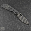 (#STRID-SMF-001) Strider Knives SmF G-10 Scale Flamed Ti Tigerstripe - Back