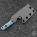 (#TPK-MAS-02) Tactical Pterodactyl Knives Mini American Samurai - Teal Handle - Additional View