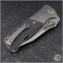 (#VNT-0250) Microtech MTX3 Mirror Polish w/ Double Vapor Blast Ti Bolster - Additional View