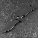 (#ZT-0350) Zero Tolerance 0350 Black Plain (2011 Model) - Front