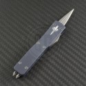(#mvenom-c-gray) Microtech Mini Venom Custom - D/E Stonewash Gun Metal Gray - Additional View