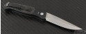 (#BR-1204) Brend Auto #2 Black / Carbon Fiber Satin Plain Blade - Back