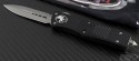 Microtech Knives Troodon D/E Automatic OTF D/A Knife (3.1in Bead Blasted Plain S35-VN) 138-7-2013 - Front