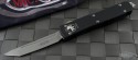 Microtech Knives Ultratech T/E Automatic OTF D/A Knife (3.44in Bead Blasted Plain S35-VN) 123-7-2013 - Front