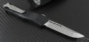 Microtech Knives Troodon S/E Automatic OTF D/A Knife (3.1in Stonewashed Plain S35-VN) 139-10-2012 - Back
