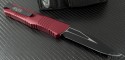 (#143-1RD-Bowie) Microtech Red Combat Troodon S/E Bowie Plain - Back